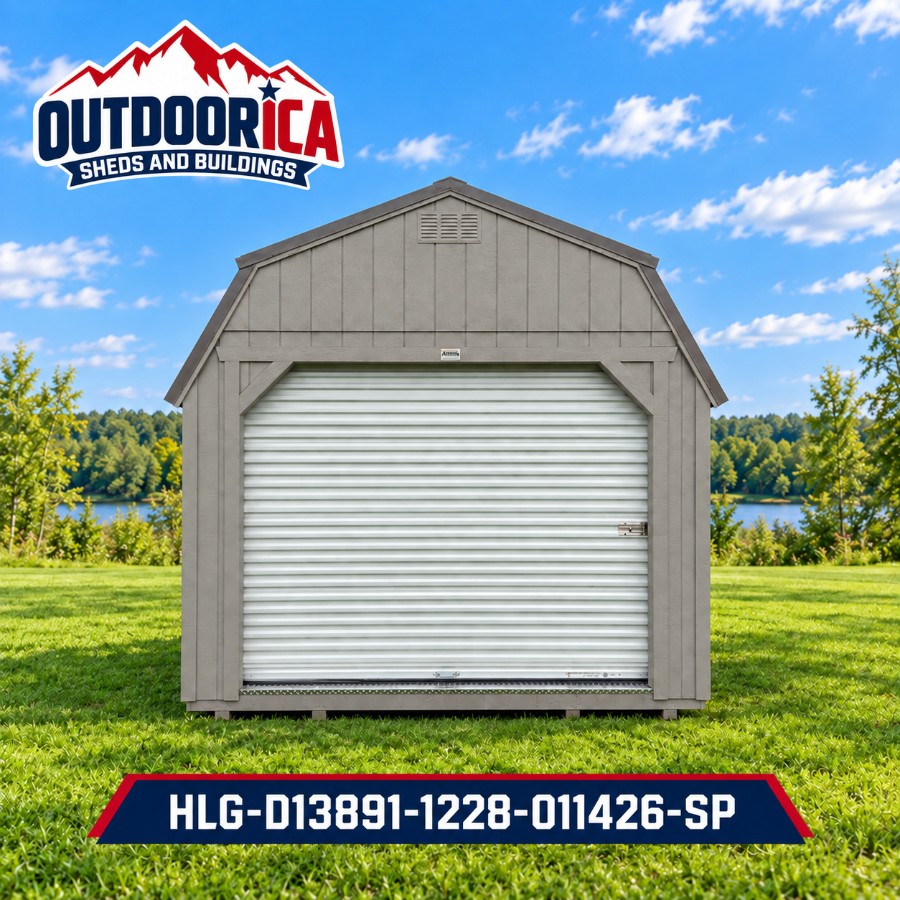 Lofted Barn Garage - 12x28
